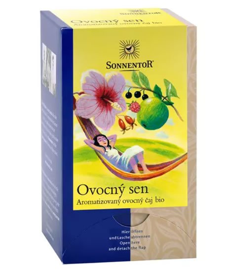 neuveden: Sonnentor - Ovocný sen bio čaj porcovaný 45g