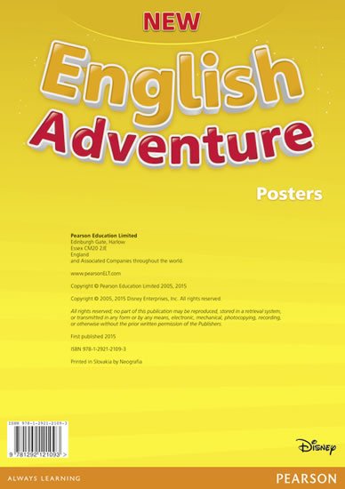 neuveden: New English Adventure Starter B Posters neuveden: New English Adventure Starter B Posters
