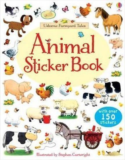 Greenwell Jessica: Farmyard Tales Animals Sticker Book