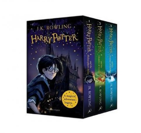 Rowlingová Joanne Kathleen: Harry Potter 1-3 Box Set: A Magical Adventure Begins