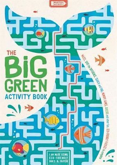 Bigwood John: The Big Green Activity Book : Mazes, Spot the Difference, Search and Find, 