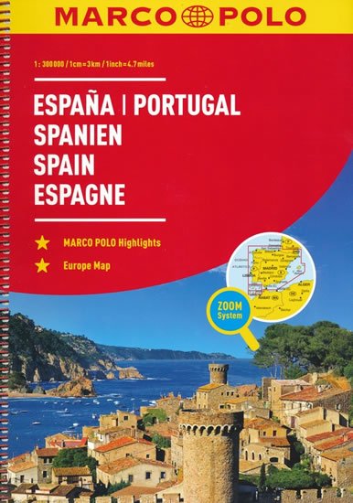 neuveden: Španělsko/Portugalsko / atlas-spirála 1:300T MD neuveden: Španělsko/Portugalsko / atlas-spirála 1:300T MD