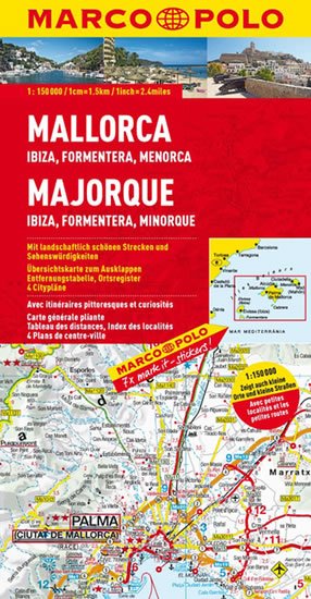 neuveden: Španělsko-Mallorca/Ibiza/Formentera 150T  MD