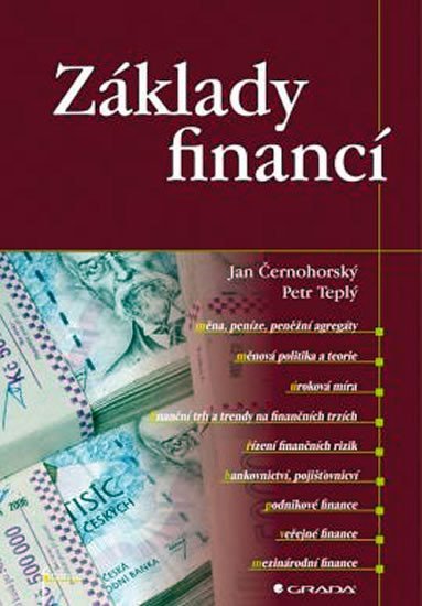 Černohorský Jan: Základy financí