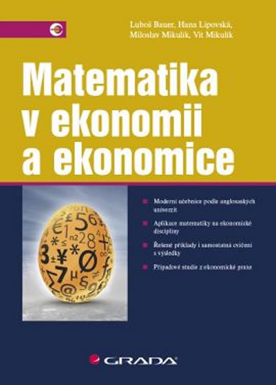 kolektiv autorů: Matematika v ekonomii a ekonomice