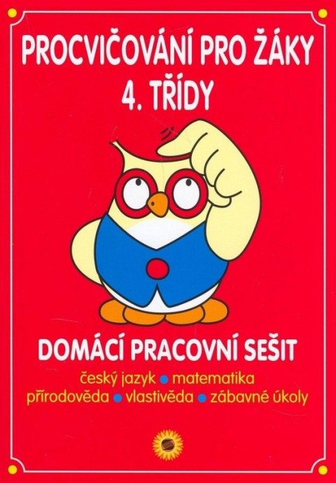 neuveden: Procvičování pro žáky 4. třídy - domácí PS - ČJ, matematika, přírodověda, v
