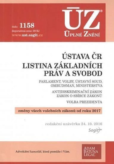neuveden: ÚZ 1158 Ústava ČR, Listina základních práv a svobod