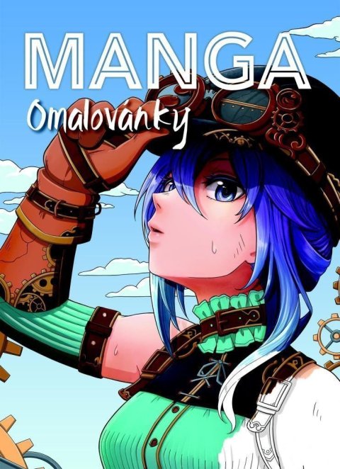 Zelená Martina: Manga omalovánky