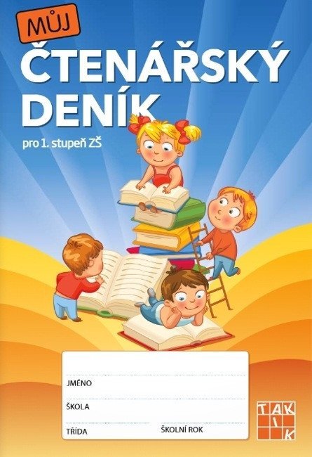 : Můj čtenářský deník pro 1. stupeň ZŠ