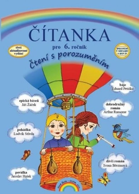 neuveden: Čítanka 6, tvrdá vazba - Čtení s porozuměním