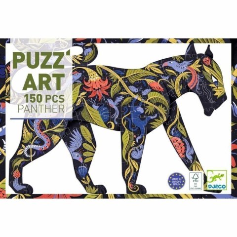 neuveden: DJECO Puzzle Panter - 150 pcs