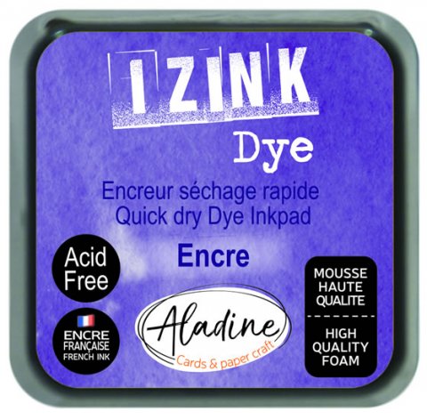 neuveden: Razítkovací polštářek IZINK DYE rychleschnoucí - fialový