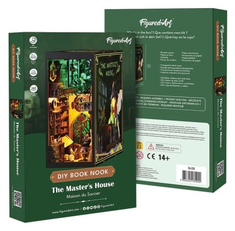 -: Book Nook sada - Čarodějův dům