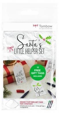 neuveden: Tombow Sada štětcových fixů Fudenosuke Santa´s Little Helper neuveden: Tombow Sada štětcových fixů Fudenosuke Santa´s Little Helper