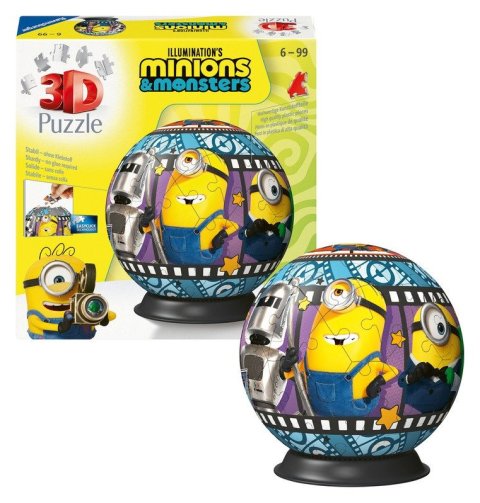 -: 3D Puzzle-Ball: Mimoni 3 72 dílků