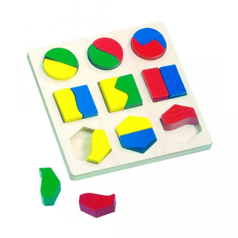 neuveden: Puzzle - geometrické tvary neuveden: Puzzle - geometrické tvary