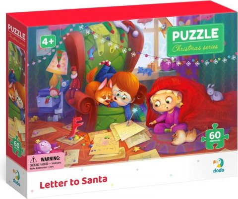 neuveden: Puzzle Dopis Ježíškovi 60 dílků