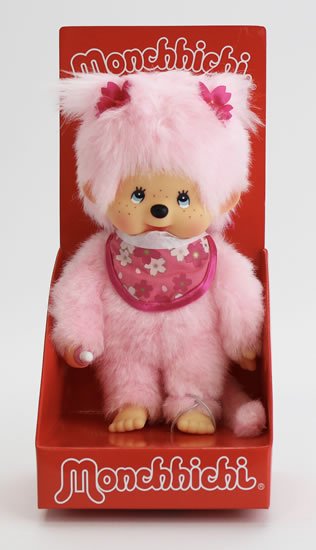 neuveden: Monchhichi 20cm - růžová holka s kvítky (Mončiči) neuveden: Monchhichi 20cm - růžová holka s kvítky (Mončiči)