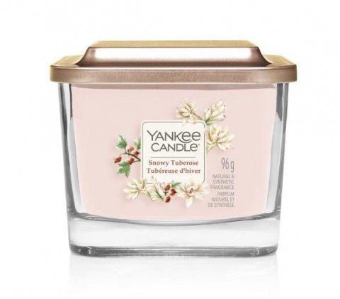 neuveden: YANKEE CANDLE Snowy Tuberose svíčka 96g / 1knot