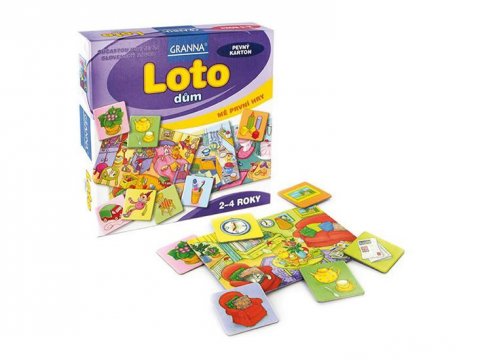 neuveden: LOTO dům - Mé první hry 2-4 roky neuveden: LOTO dům - Mé první hry 2-4 roky