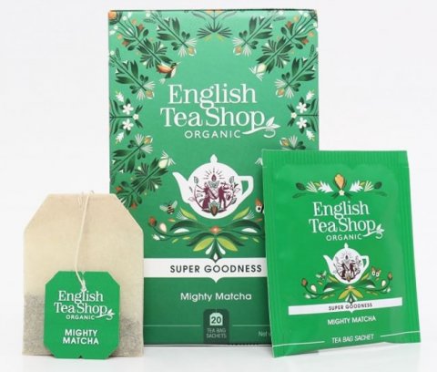 neuveden: English Tea Shop Čaj Mocná matcha, 20 sáčků