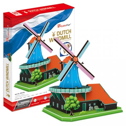 neuveden: Puzzle 3D Větrný mlýn neuveden: Puzzle 3D Větrný mlýn