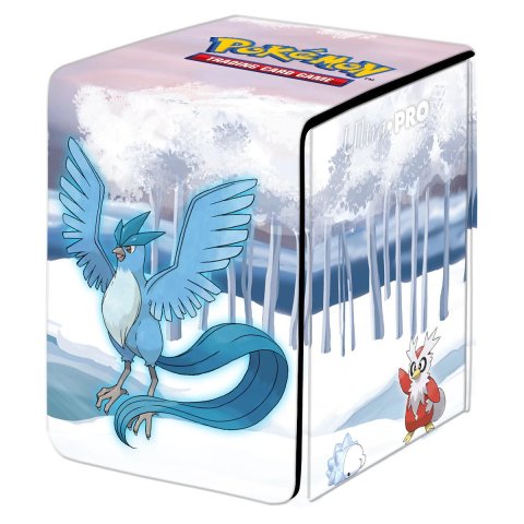 neuveden: Pokémon Ultra PRO: Flip Box kožená krabička na karty - Frosted Forest