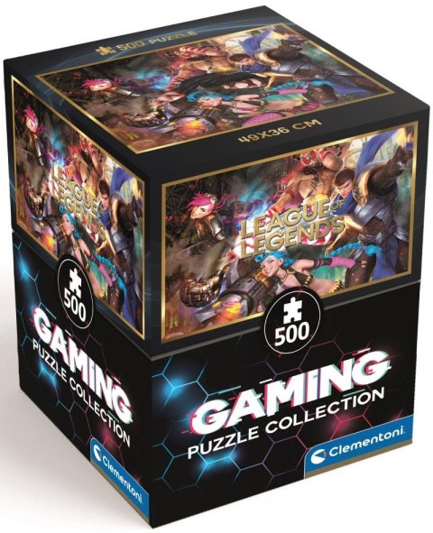 neuveden: Puzzle League of Legends 500 dílků (Cube)