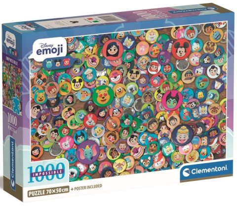 neuveden: Puzzle Impossible: Disney 1000 dílků