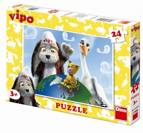 neuveden: Vipův svět - puzzle 24 dílků neuveden: Vipův svět - puzzle 24 dílků