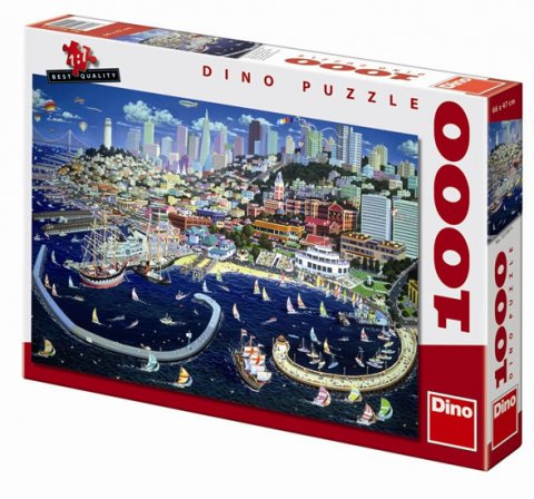 neuveden: San Franciso - puzzle 1000 dílků