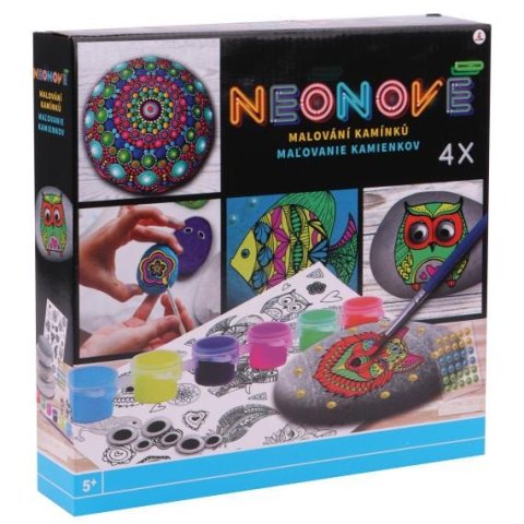 neuveden: Malování na kamínky Neon