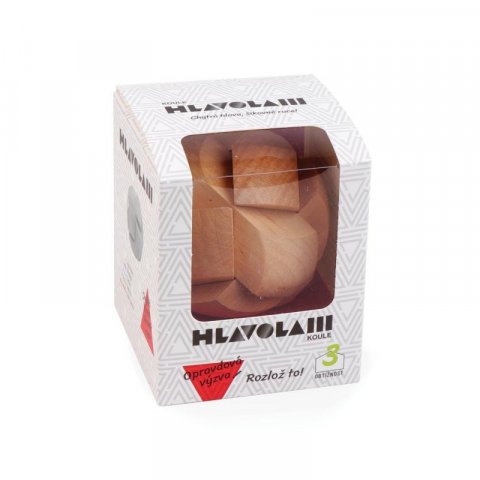 neuveden: Dřevěný hlavolam - Koule