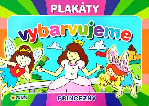 neuveden: Princezny - Vybarvujeme XL plakáty