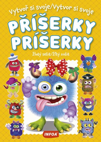 Zverkova Yulia: Vytvoř si svoje příšerky - Žlutý sešit / Vytvor si svoje príšerky - Žľtý zo