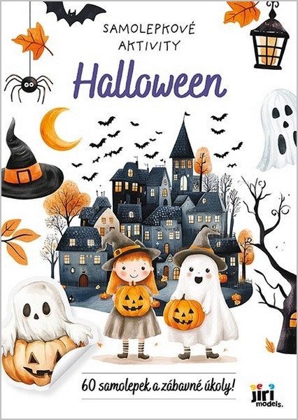 -: Samolepkové aktivity Halloween