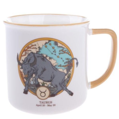 neuveden: Hrnek porcelánový Zvěrokruh - Býk 460 ml