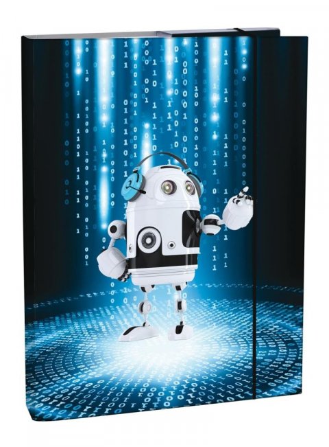 neuveden: Box na sešity A5 Funny Robots neuveden: Box na sešity A5 Funny Robots