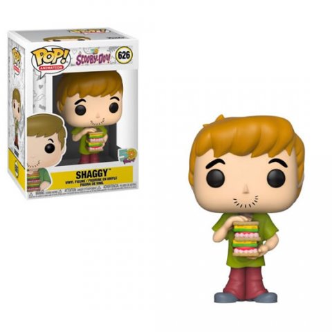 neuveden: Funko POP Animation: Scooby Doo- Shaggy w/ Sandwich