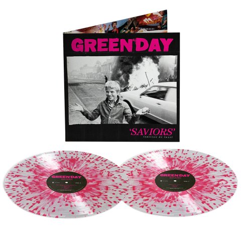Green Day: Saviors (Limited Clear & Pink Vinyl, Indie Exclusive) - 2 LP