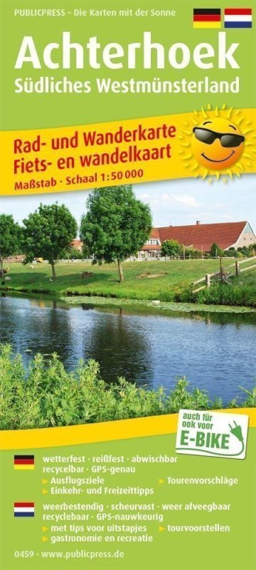 neuveden: Achterhoek-South West Munsterland 1:50 000 / cyklistická a turistická mapa
