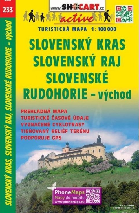 neuveden: SC 233 Slovenský kras, Slovenský Raj 1:100 000 neuveden: SC 233 Slovenský kras, Slovenský Raj 1:100 000