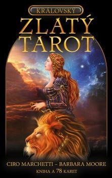 Moore Barbara: Královský Zlatý tarot - Kniha a 78 karet (lesklé) Moore Barbara: Královský Zlatý tarot - Kniha a 78 karet (lesklé)