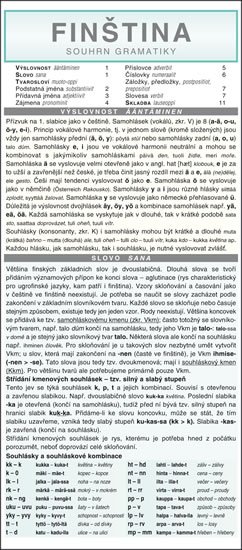 Čermáková Marie: FINŠTINA souhrn gramatiky Čermáková Marie: FINŠTINA souhrn gramatiky