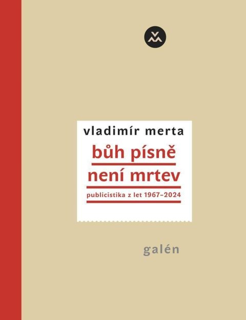 Merta Vladimír: Bůh písně není mrtev - Publicistika z let 1967-2024 Merta Vladimír: Bůh písně není mrtev - Publicistika z let 1967-2024
