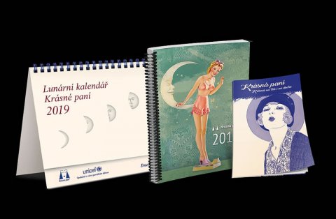 Kanyzová Žofie: Lunární kalendář krásné paní 2019