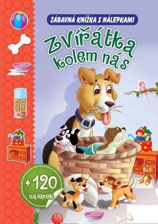 neuveden: Zvířátka kolem nás + 120 nálepek