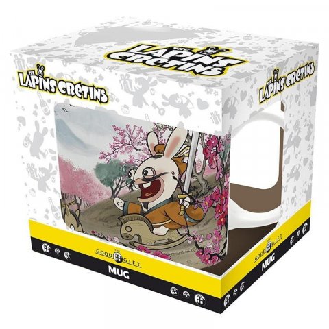 neuveden: Raving Rabbids keramický hrnek 320 ml - Print