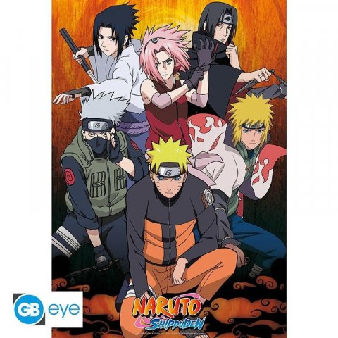neuveden: Naruto Shippuden Plakát Maxi 91,5 x 61 cm