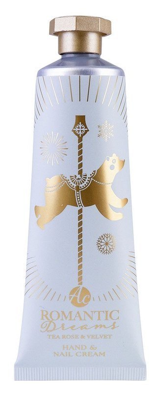 : Krém na ruce a nehty Romantic Dreams modrá Čajová růže 60ml